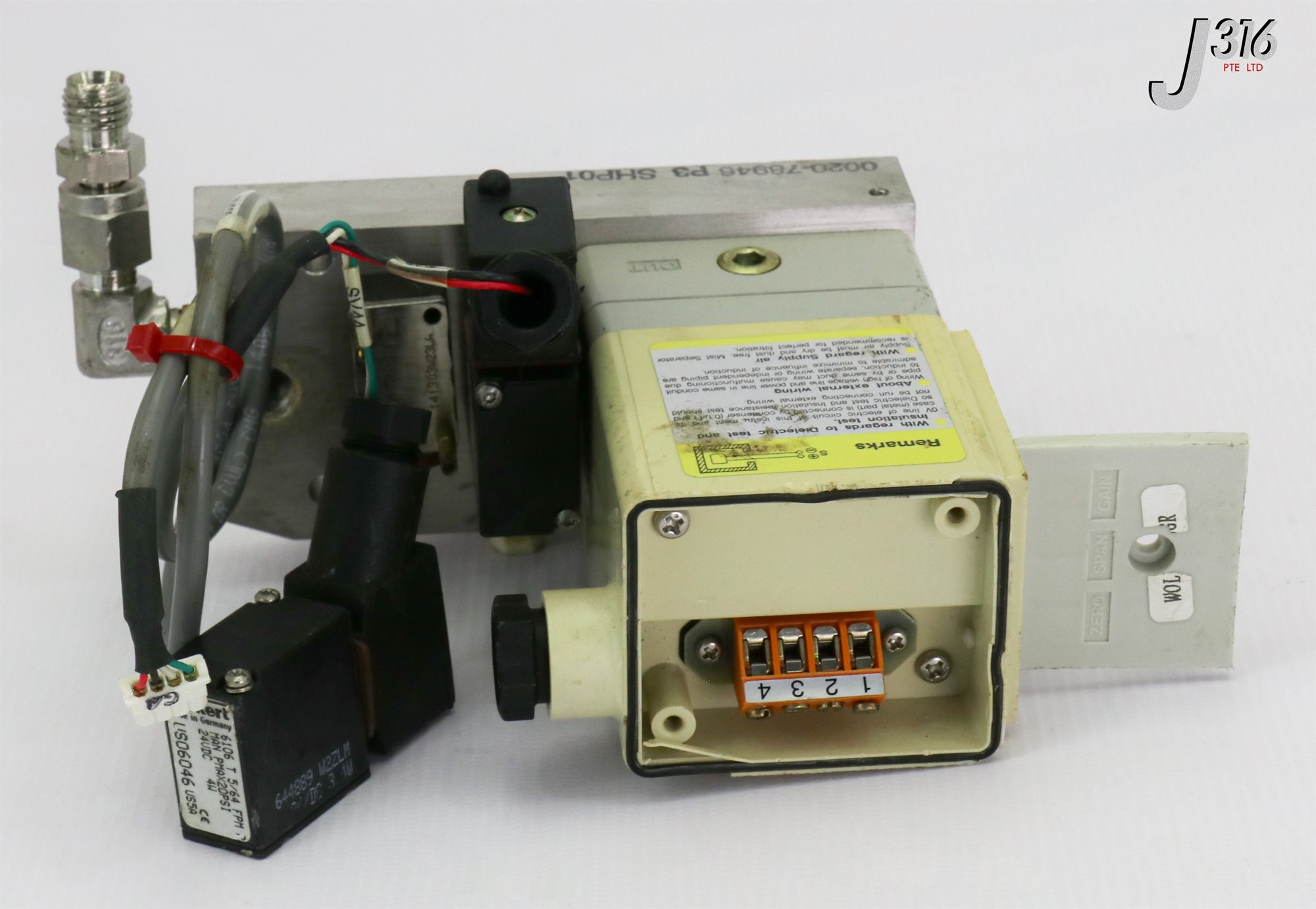312 APPLIED MATERIALS HEAD PNEU (TITAN) E/P REG IT1011-N31-X4 0020